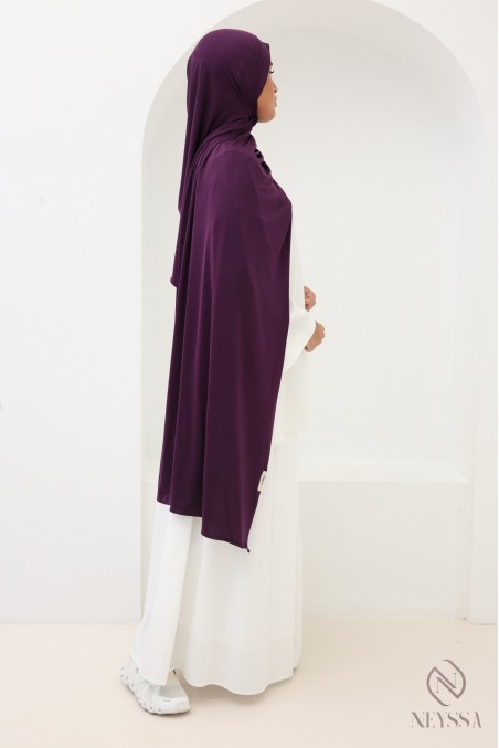 Hijab jersey liquide long tissu doux by Neyssa Confection