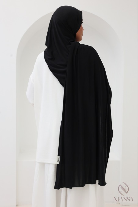 Hijab jersey liquide long tissu doux by Neyssa Confection