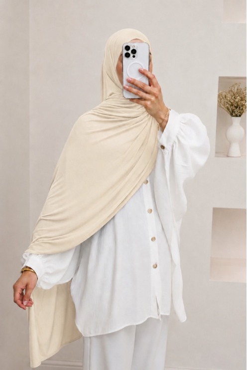 Light, opaque cotton modal hijab ideal for all seasons