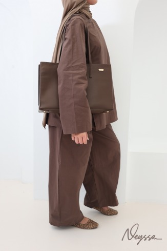 Sac grand format femme pour cours et ordinateur Neyssa 2