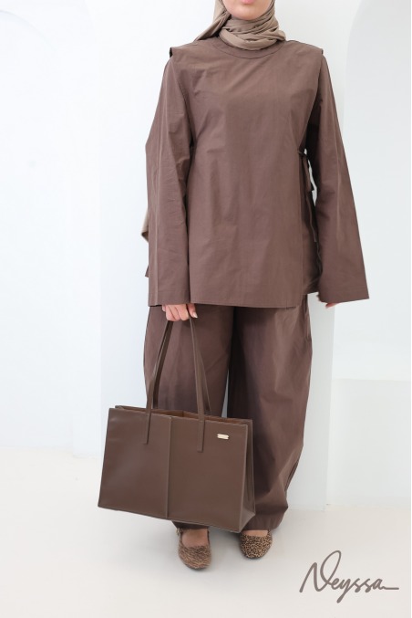 Sac grand format femme pour cours et ordinateur Neyssa