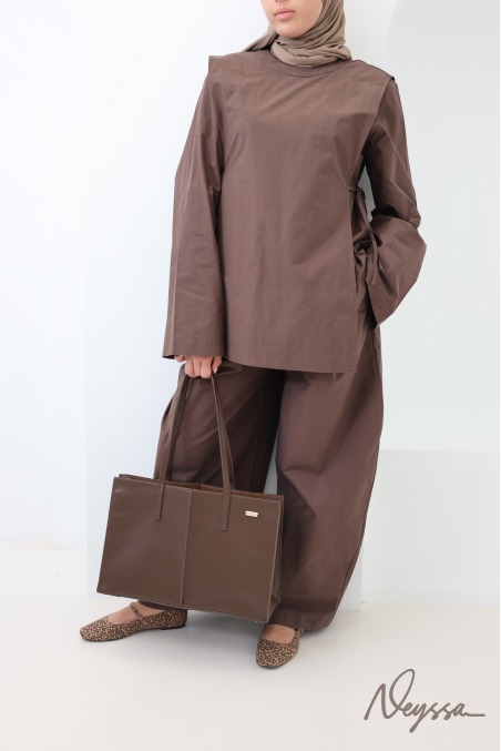 Sac grand format femme pour cours et ordinateur Neyssa