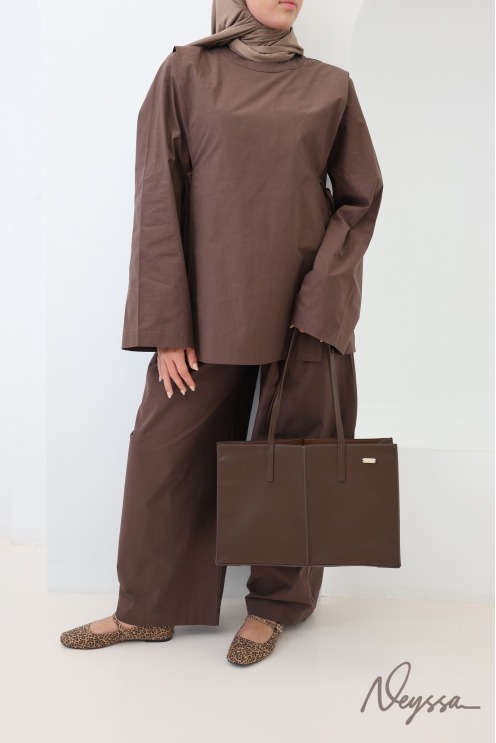 Sac grand format femme pour cours et ordinateur Neyssa