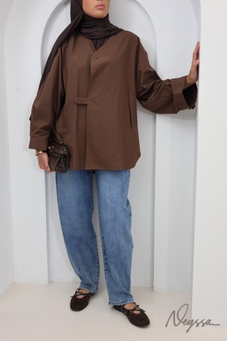 Women's Loose-Fitting 100% Cotton Shirts in Japanese Style