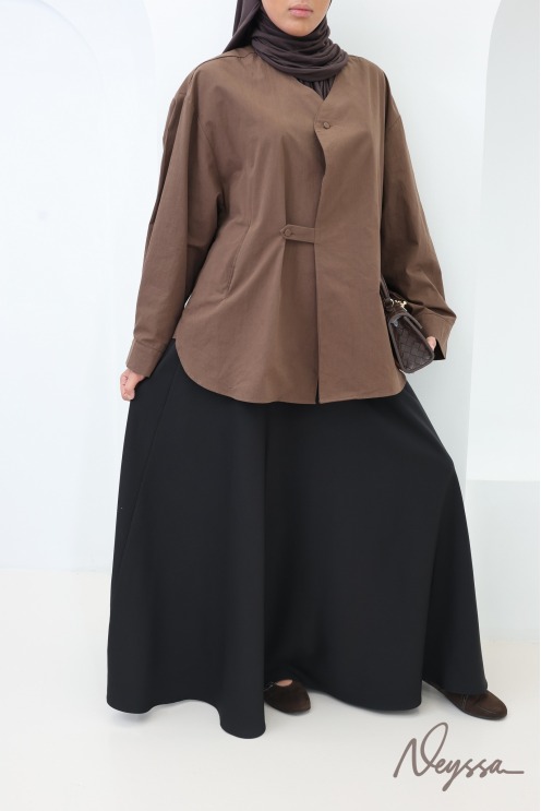 Women's Loose-Fitting 100% Cotton Shirts in Japanese Style