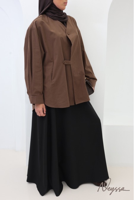 Women's Loose-Fitting 100% Cotton Shirts in Japanese Style
