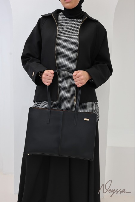 Sac grand format femme pour cours et ordinateur Neyssa