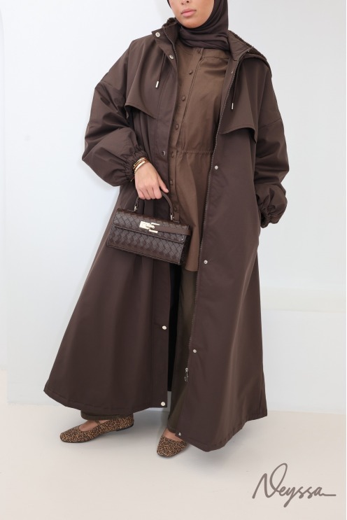 Women's Extra-Oversized, Water-Repellent Long Parka