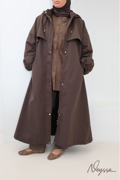 Women's Extra-Oversized, Water-Repellent Long Parka