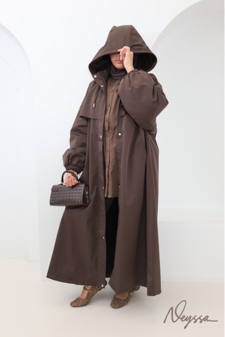 Women's Extra-Oversized, Water-Repellent Long Parka