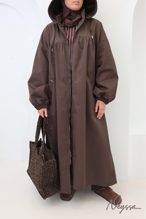 Women's Extra-Oversized, Water-Repellent Long Parka