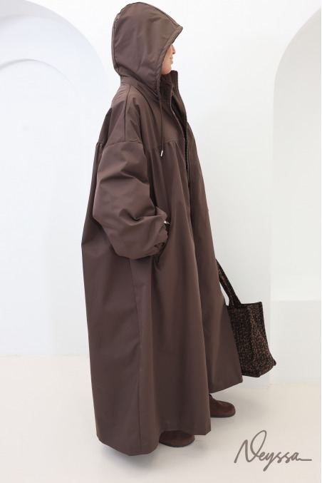 Women's Extra-Oversized, Water-Repellent Long Parka