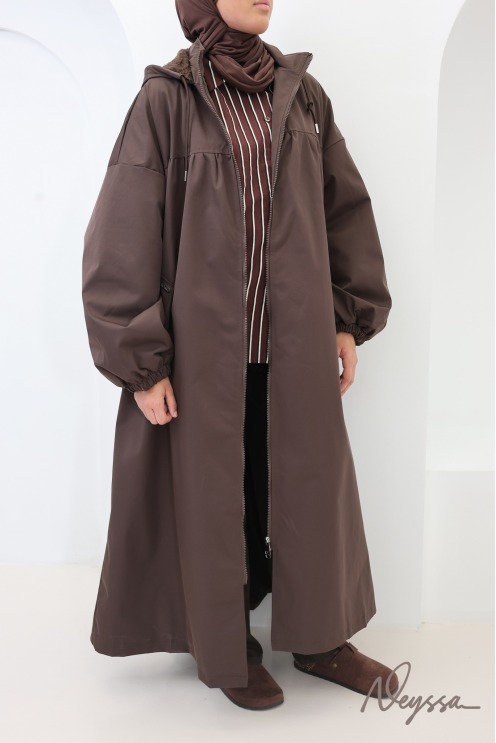 Women's Extra-Oversized, Water-Repellent Long Parka