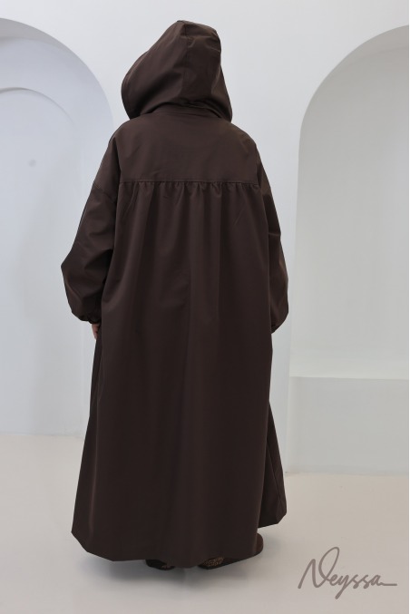Parka longue femme extra oversize déperlante