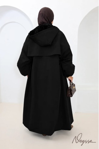 Parka longue femme extra oversize déperlante 2