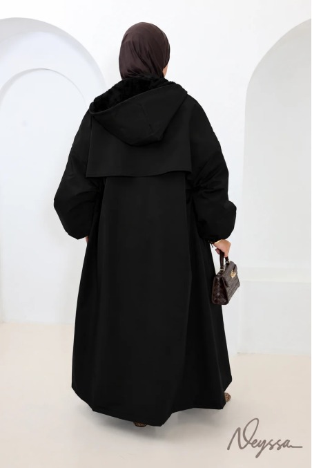 Parka longue femme extra oversize déperlante