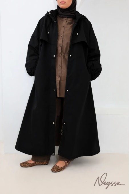 Parka longue femme extra oversize déperlante