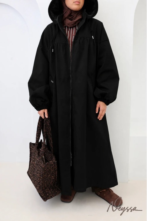 Women's Extra-Oversized, Water-Repellent Long Parka