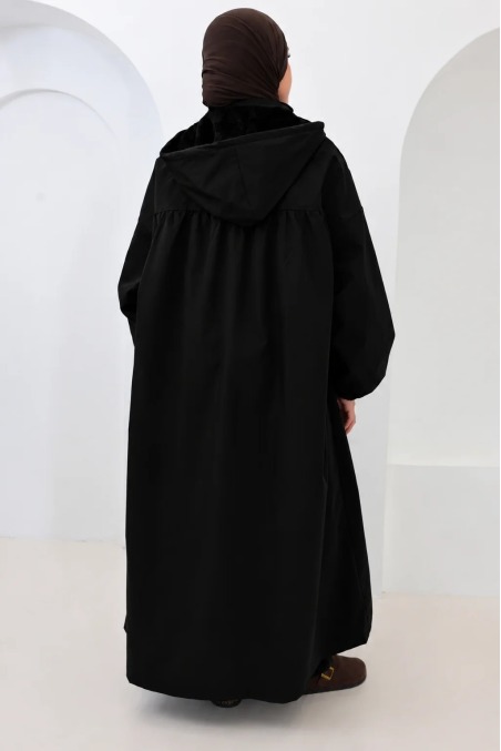 Langer, extra-oversize, wasserabweisender Damenparka