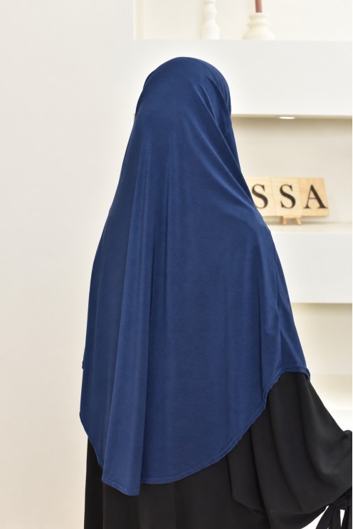 Khimar flowing short in premium cheap jersey for Muslim women