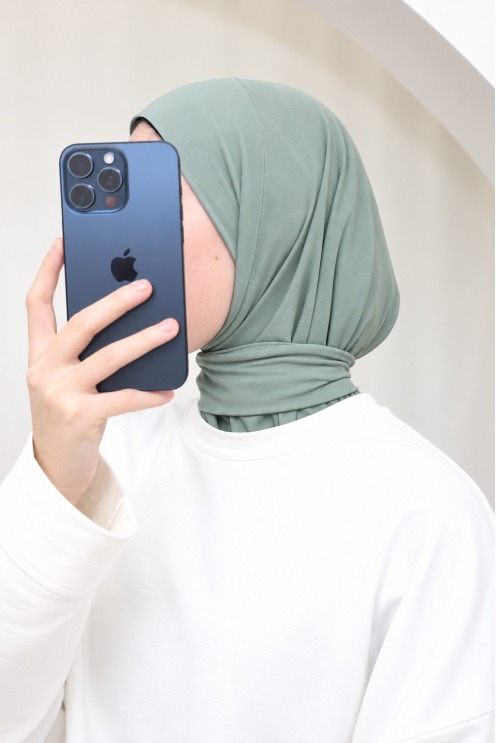 Hijab cagoule à enfiler à nouer en jersey premium must have