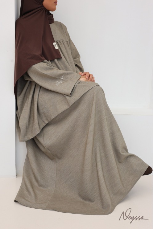 Ensemble jupe longue + tunique ample tissu doux épais idéal automne