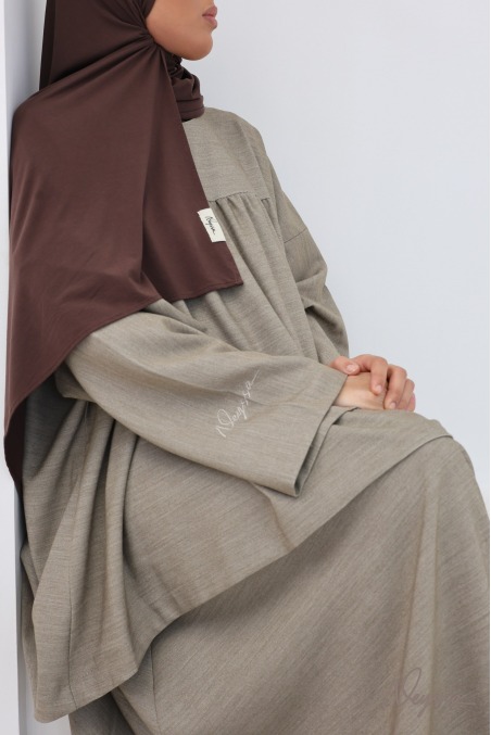 Ensemble jupe longue + tunique ample tissu doux épais idéal automne