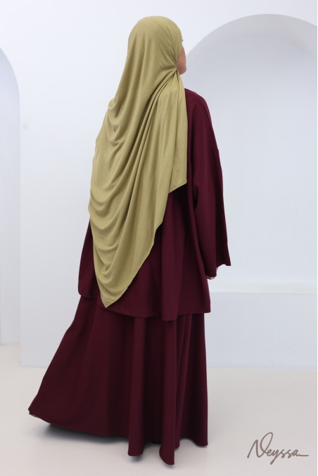 Hijab modal XL coton opaque et léger idéal toute saison
