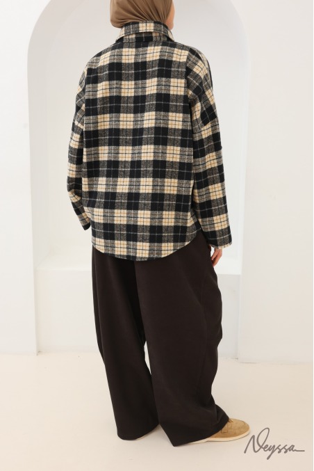 Oversize-Hemd im Holzfäller-Stil mit Karomuster