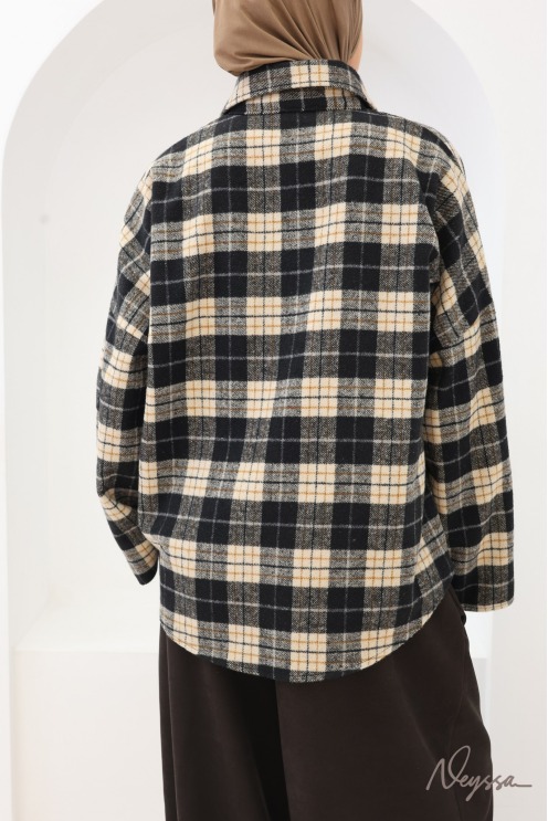 Oversize-Hemd im Holzfäller-Stil mit Karomuster