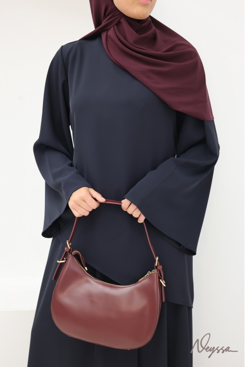 Navy Muslim Skirt and Top Set | Neyssa