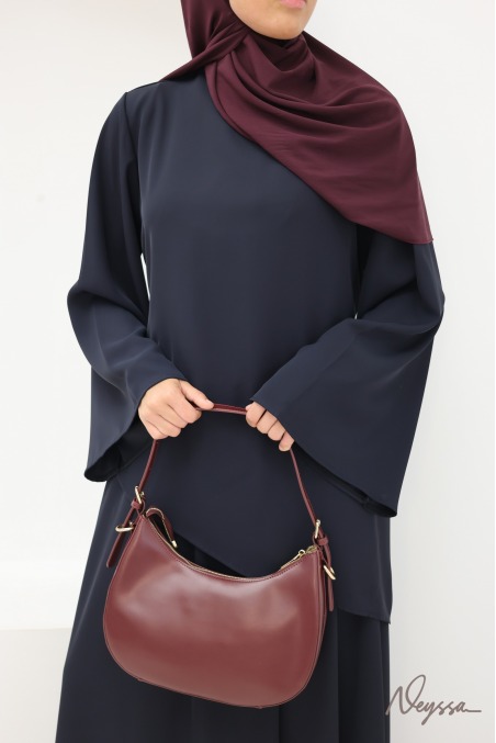 Navy Muslim Skirt and Top Set | Neyssa