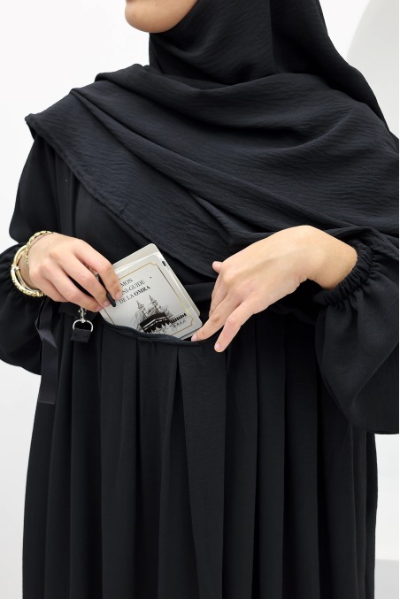 Tawaf Khimar Abaya Set Black for Umrah | Neyssa