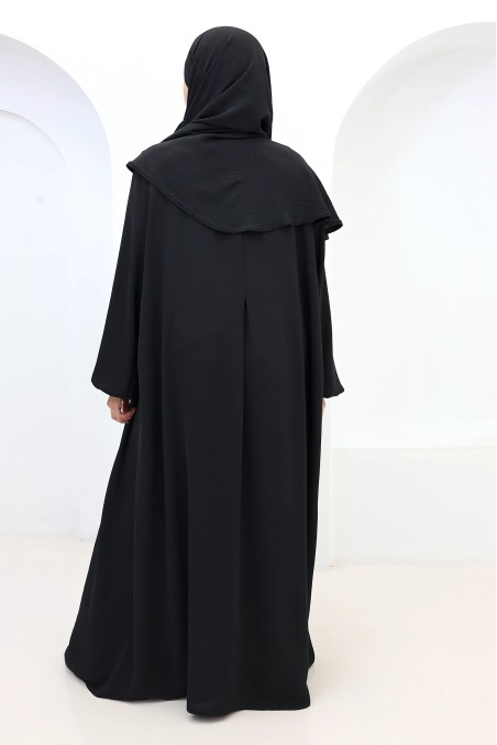 Tawaf Khimar Abaya Set Black for Umrah | Neyssa