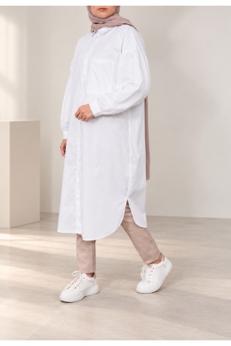 Long cotton tunic very long muslim woman muslim woman