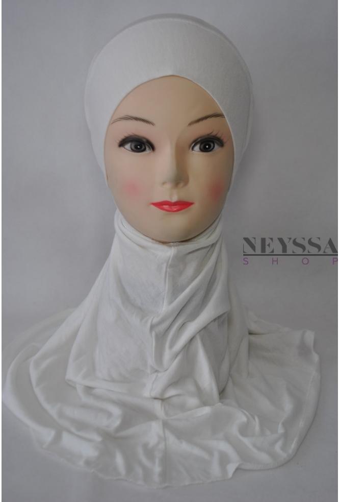 Hijab à nouer façon jilbab - Neyssa Boutique