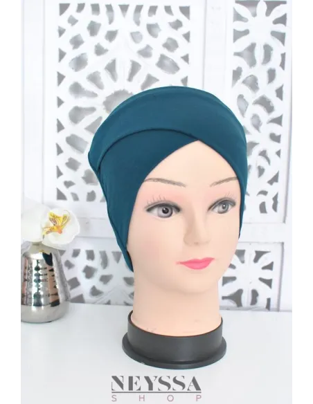 bandeau croisé en sous hijab indispensable pour femme voilée musulmane