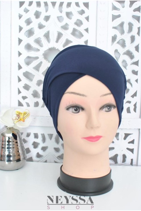 bandeau croisé en sous hijab indispensable pour femme voilée musulmane