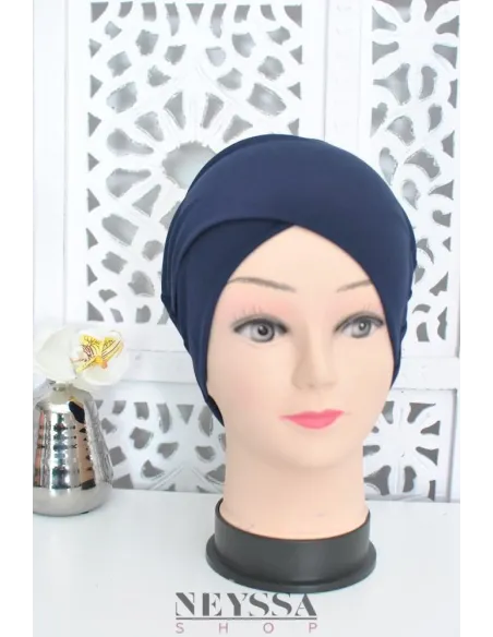 bandeau croisé en sous hijab indispensable pour femme voilée musulmane