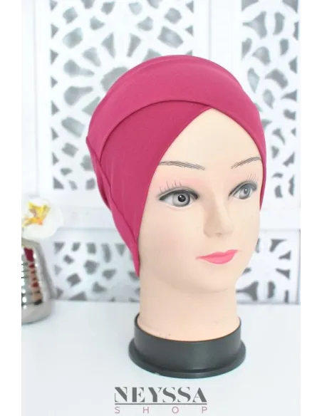 bandeau croisé en sous hijab indispensable pour femme voilée musulmane