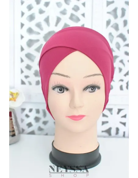 bandeau croisé en sous hijab indispensable pour femme voilée musulmane