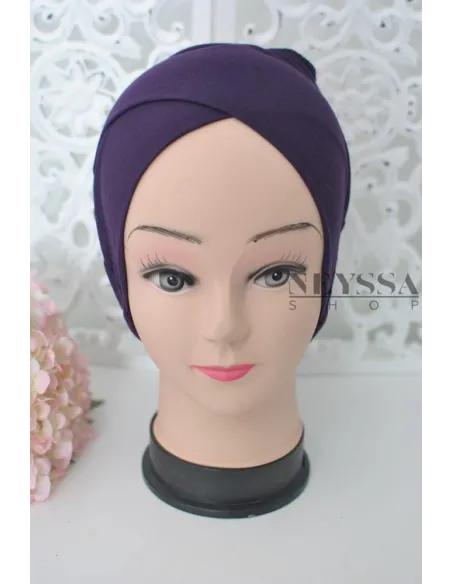 bandeau croisé en sous hijab indispensable pour femme voilée musulmane