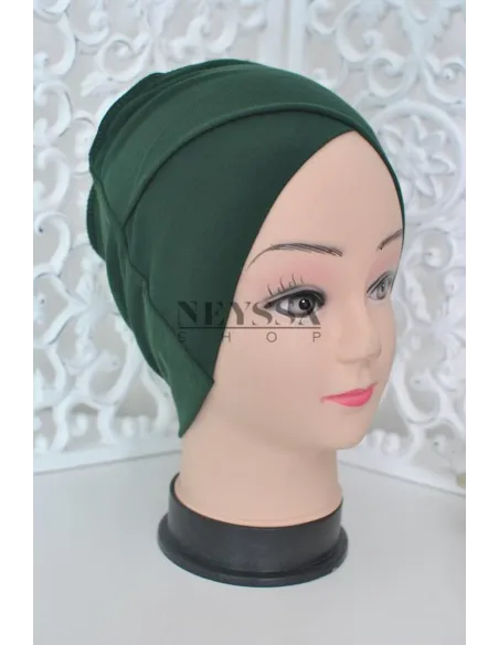bandeau croisé en sous hijab indispensable pour femme voilée musulmane