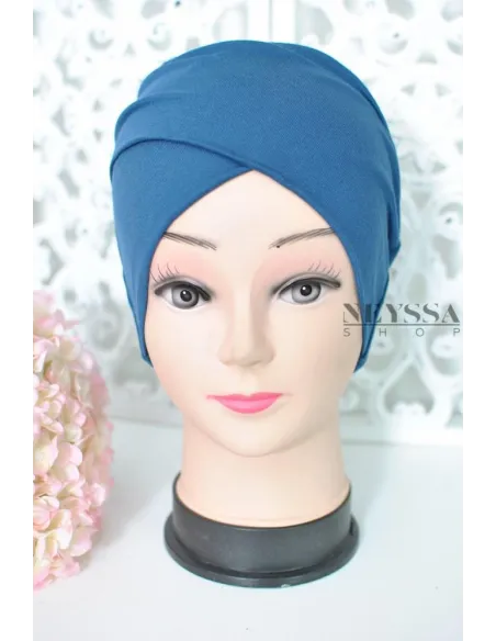 bandeau croisé en sous hijab indispensable pour femme voilée musulmane