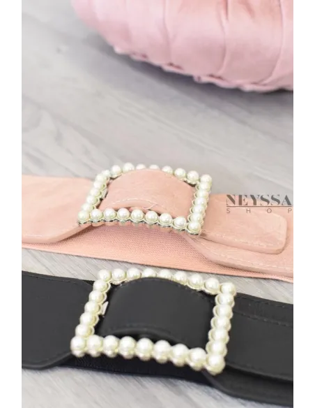 superbe ceinture pas cher simili cuir finition perles nacrées