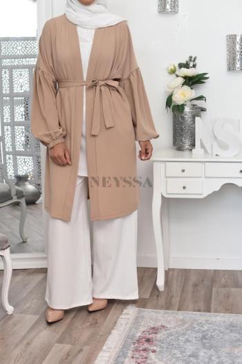 abaya style maxi dress