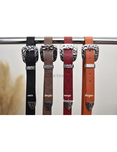Ceinture Effet Martelé