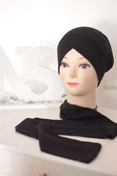  turban croisé jersey pas cher , turban sous hijab, turban style