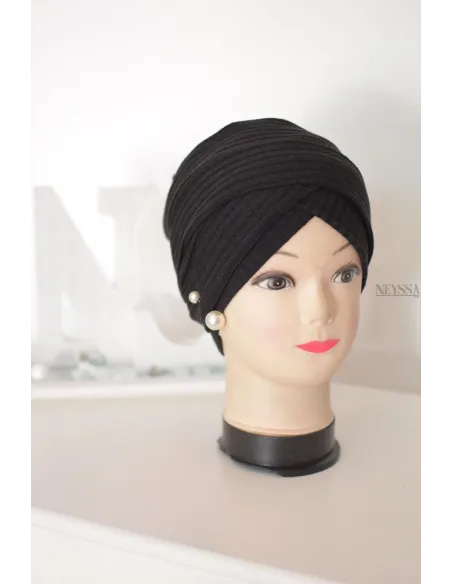  turban croisé jersey pas cher , turban sous hijab, turban style