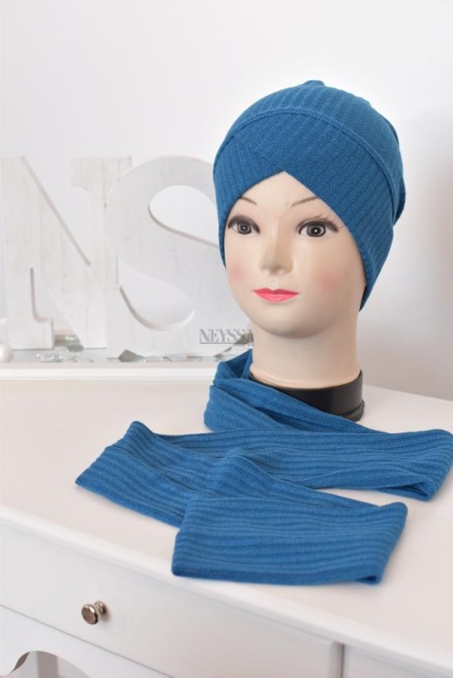  turban croisé jersey pas cher , turban sous hijab, turban style